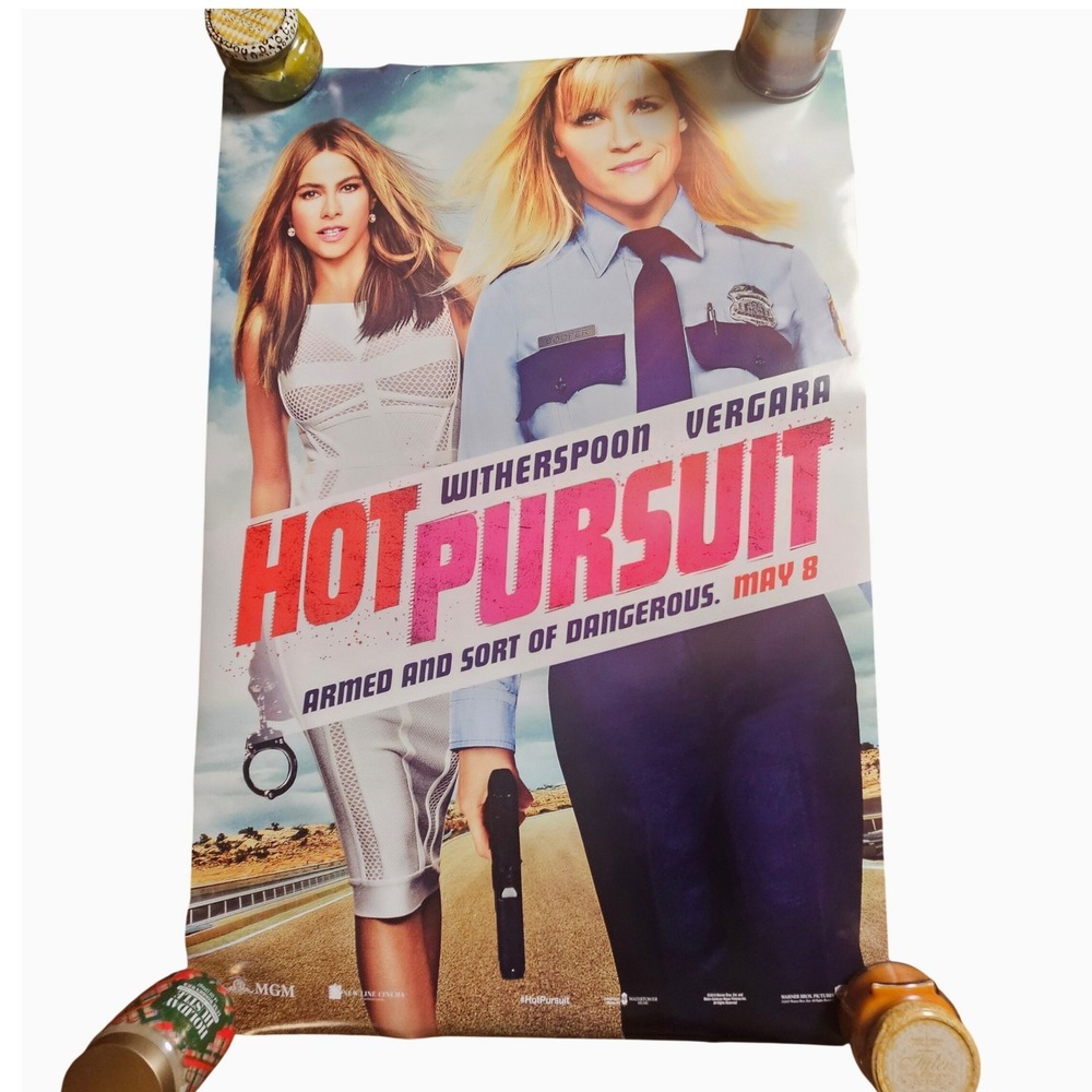 Hot Pursuit 2015 Original Movie Poster 27x40 Reese Witherspoon Sofía Vergara D/S